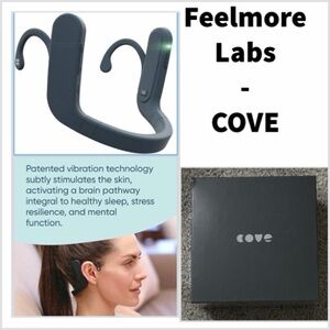 Feelmore Labs Cove Wearable Wellness Vibrating Device For Mind Mental Health